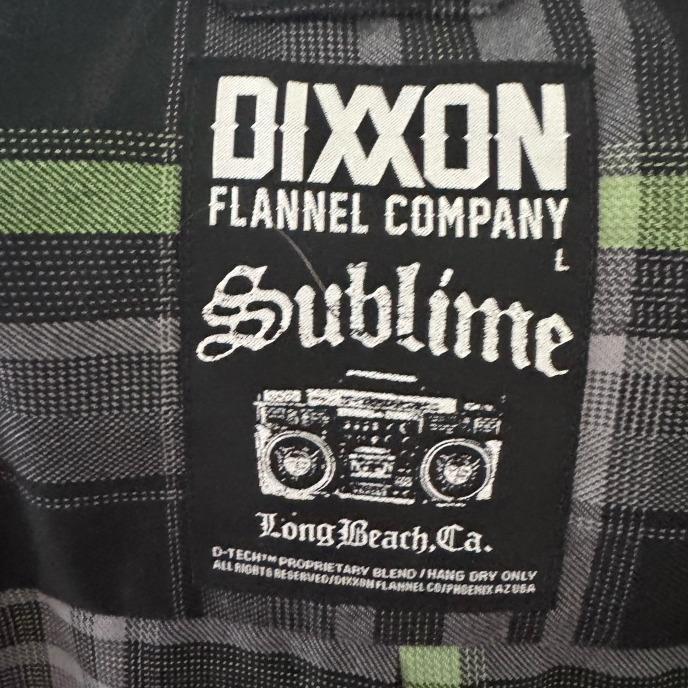 Dixxon Flannel Men’s “Sublime” Large